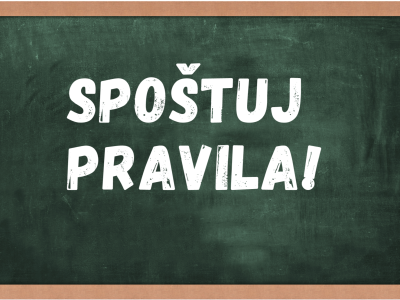 slika - v življenju imajo toliko napisanih pravil